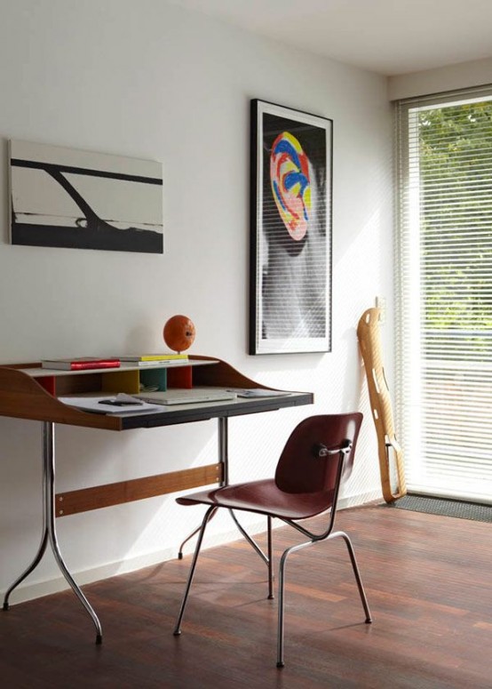 Elegant Mid Century Desk To Get Inspired