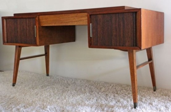 Elegant Mid Century Desk To Get Inspired