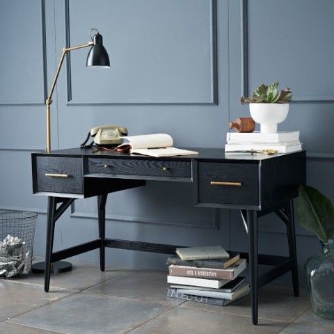 Elegant Mid Century Desk To Get Inspired