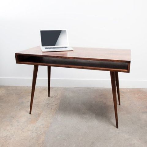 Elegant Mid Century Desk To Get Inspired