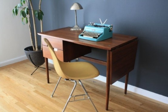 Elegant Mid Century Desk To Get Inspired