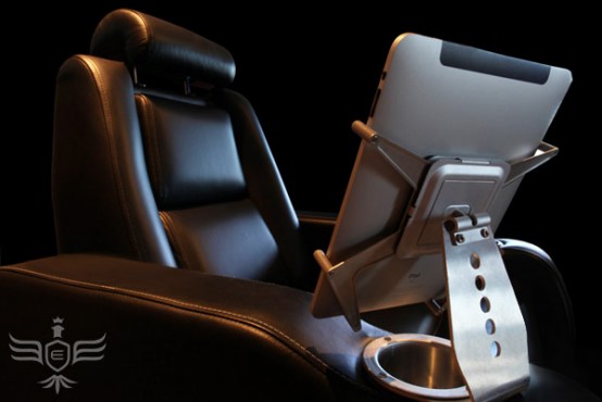Ergonomic iPad Chair for Home Theaters