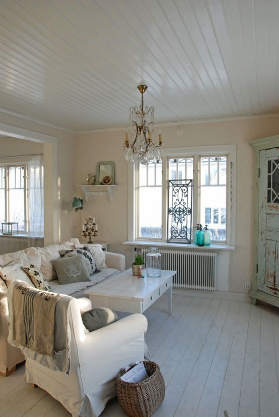 37 Enchanted Shabby Chic  Living  Room  Designs  DigsDigs