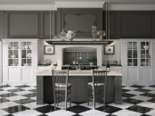 English Mood Kitchen With Country Chic Design