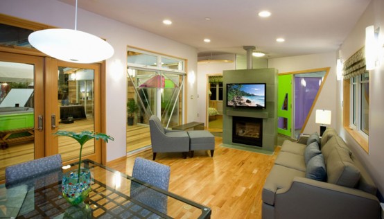 Environmentally Friendly Modular Built Home