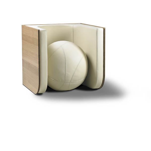 Ergonomic Chair And Table In One With A Ball