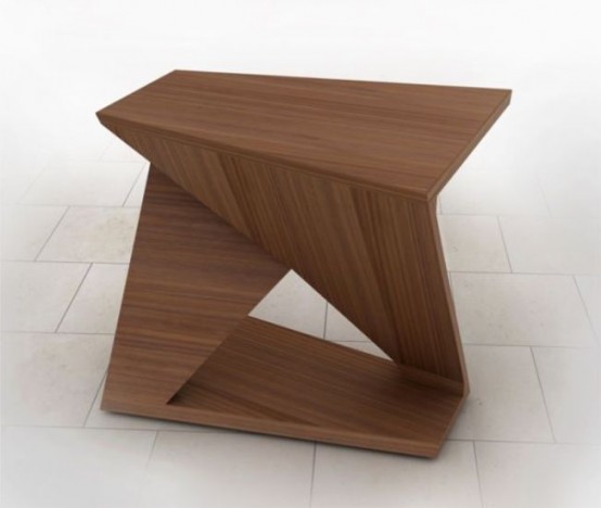 Ergonomic Coffee Table With 4 Separate Parts