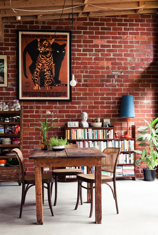 69 Cool Interiors With Exposed Brick Walls