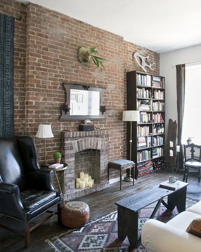 69 Cool Interiors With Exposed Brick Walls