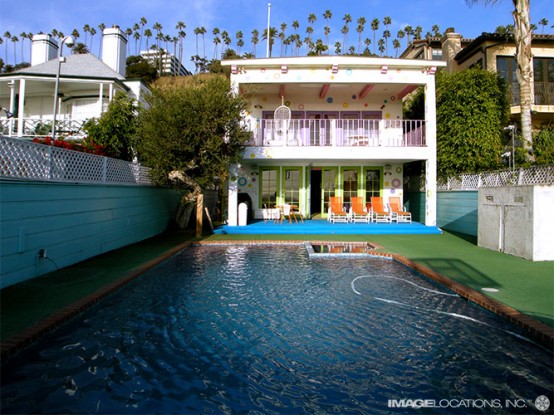 Extremely Colorful Beach House