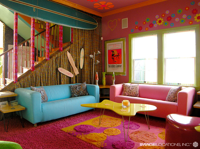 Extremly Colorful Beach House
