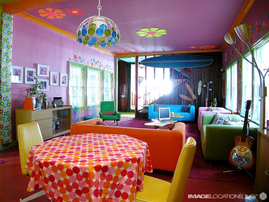 Extremly Colorful Beach House