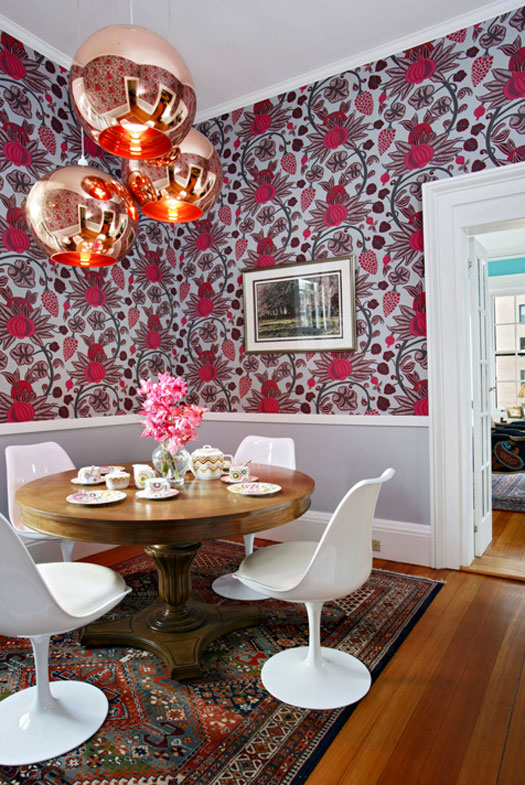 Eye Catchin Colroful Townhouse With Lots Of Patterns In Design