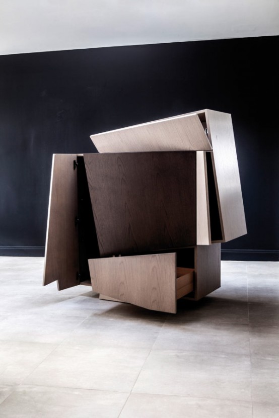 Eye Catching Booleanos Cabinet With An Architectural Facade