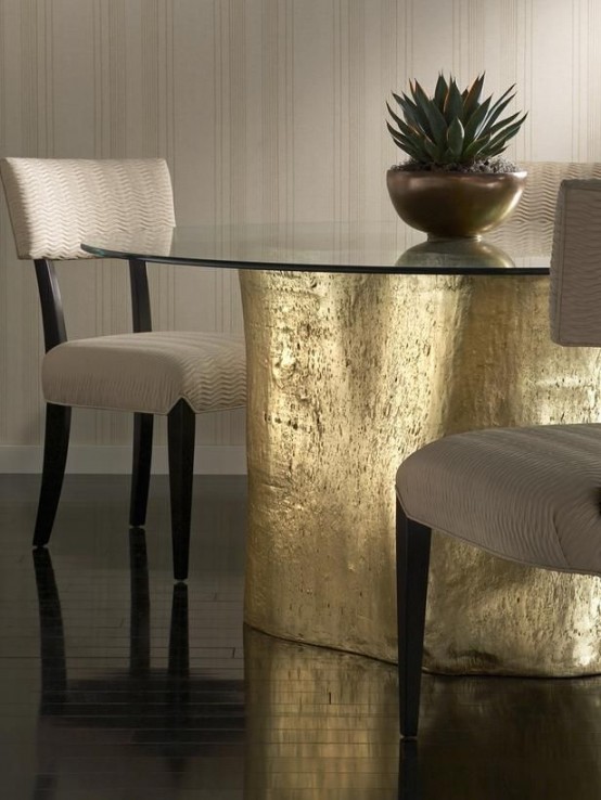 Eye Catching Metallic Home Decor Ideas