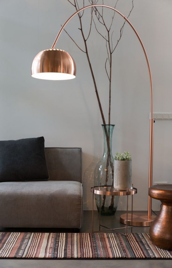 Eye Catching Metallic Home Decor Ideas