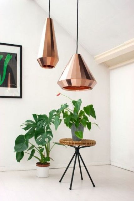 Eye Catching Metallic Home Decor Ideas