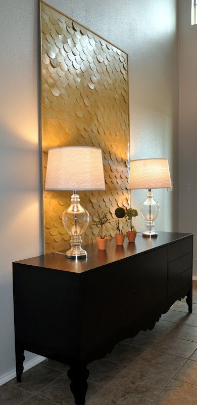 Eye Catching Metallic Home Decor Ideas