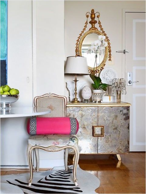 Eye Catching Metallic Home Decor Ideas