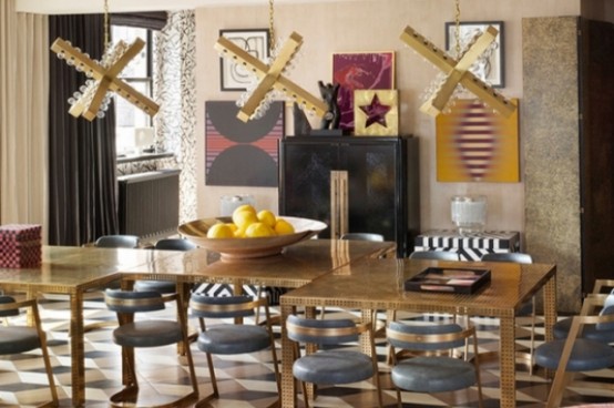 Eye Catching Metallic Home Decor Ideas