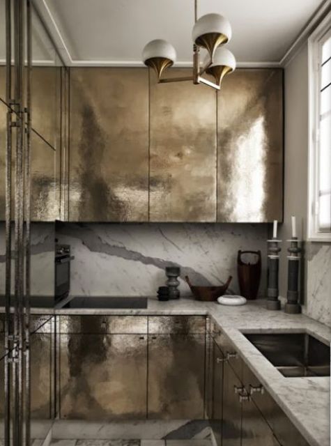 Eye Catching Metallic Home Decor Ideas