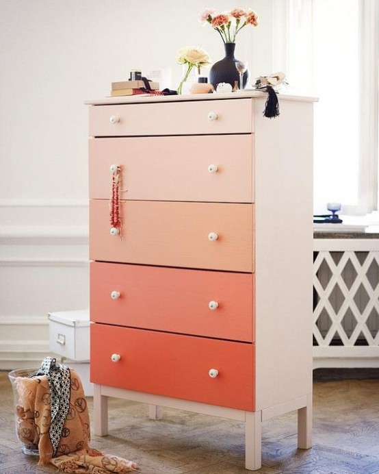 25 EyeCatching Ombre Furniture Pieces DigsDigs