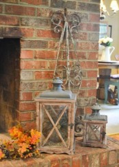 Fall Lanterns For Outdoor And Indoor Decor