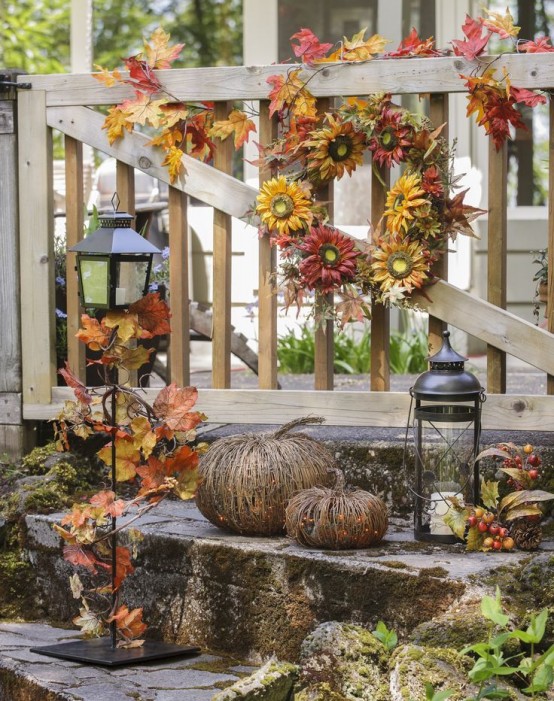 Fall Lanterns For Outdoor And Indoor Decor