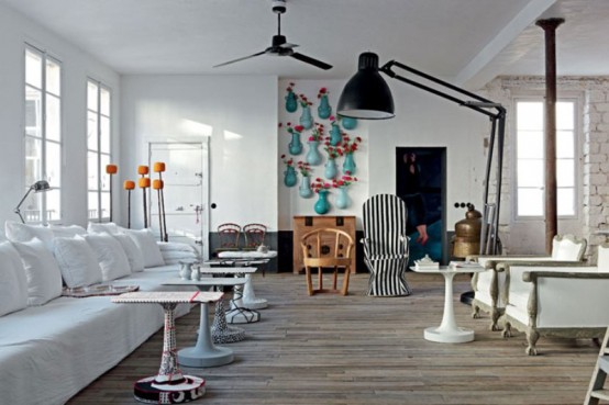 Famous Designer S Parisian Apartment In Eclectic Style