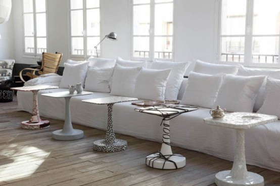 Famous Designer's Parisian Apartment In Eclectic Style