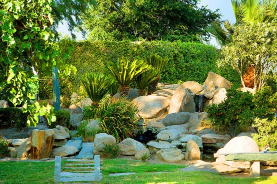 Farm House With Japanese Garden