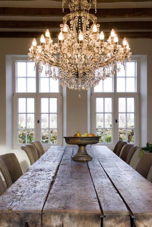 34 Farmhouse Dining Rooms And Zones To Get Inspired - DigsDigs