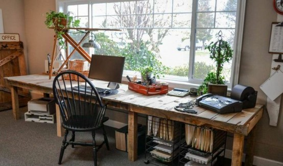 Farmhouse Home Office Decor Ideas