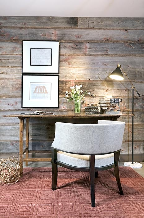 Work In Coziness: 40 Farmhouse Home Office Décor Ideas - DigsDigs