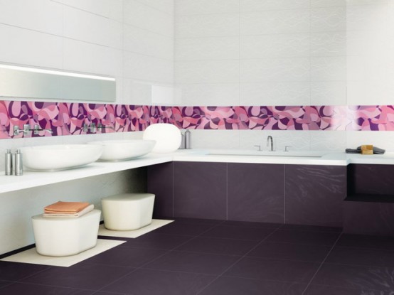 Fascinating Bright Ceramic Tiles R+evolution By Karim Rashid