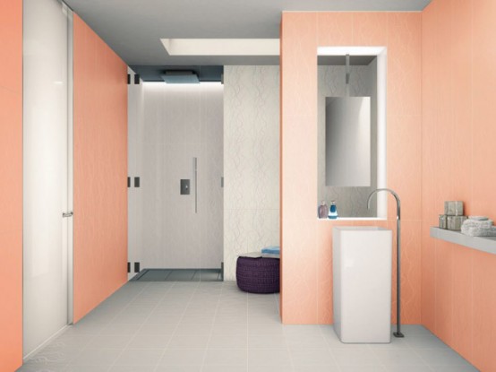 Fascinating Bright Ceramic Tiles R+evolution By Karim Rashid
