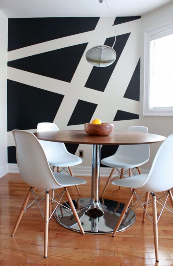 36 Fashionable Geometric Décor Ideas For Your Dining Space DigsDigs