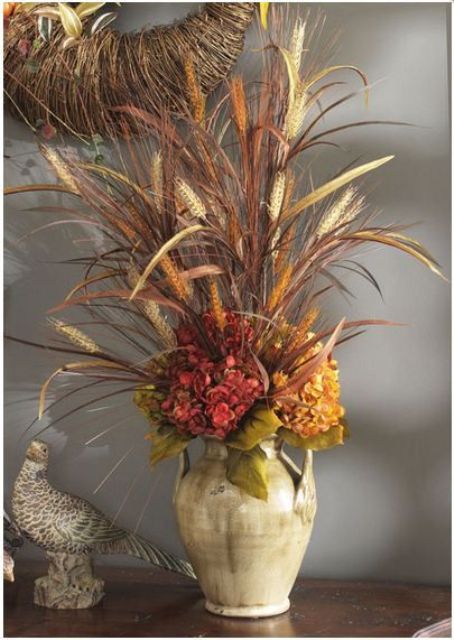 34 Faux Flower Fall Arrangements For Indoors And Outdoors - DigsDigs