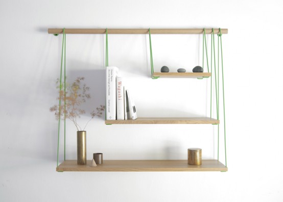 Flexible Bridge Shelves For A Smart Storage