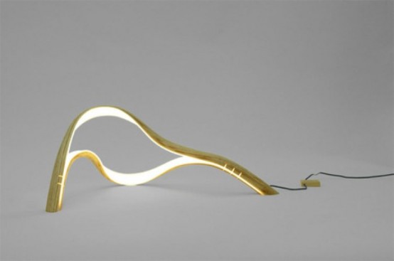 Flexible Minimalist Free From Lamp