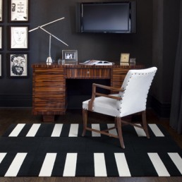 flor carpet tuxedo stripe bw