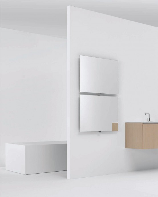 Flow Minimalist Functional Bathroom Furniture