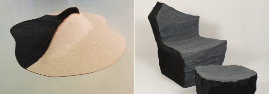 Foam Furniture And Mountain Inspired Chair By Susan Qiu