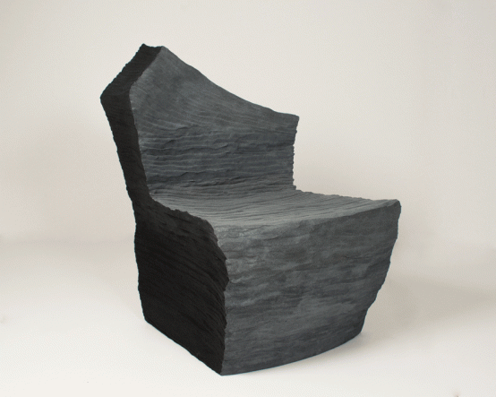 Foam Furniture And Mountain Inspired Chair By Susan Qiu