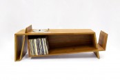 Folded Record Bureau Inspired By A Mid Century Console