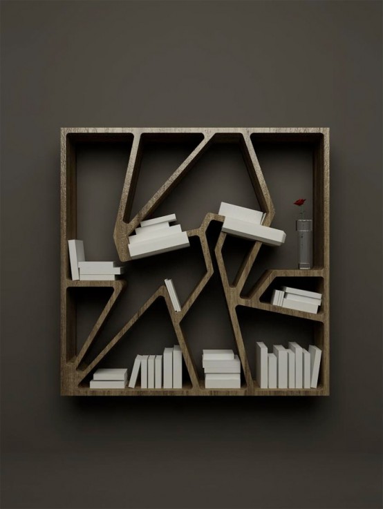 french bookshelf