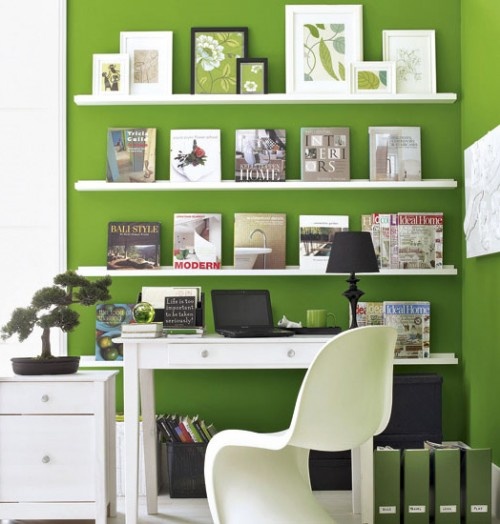 42 Home Office Décor Ideas To Bring Spring To Your Workspace ...