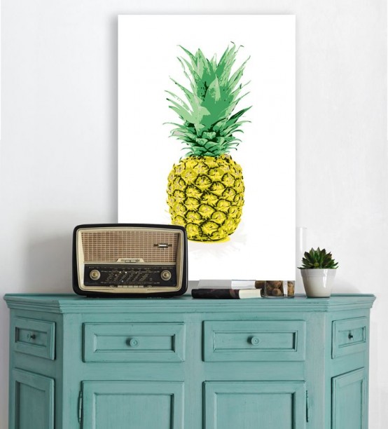 Fruit Print Ideas In Home Decor