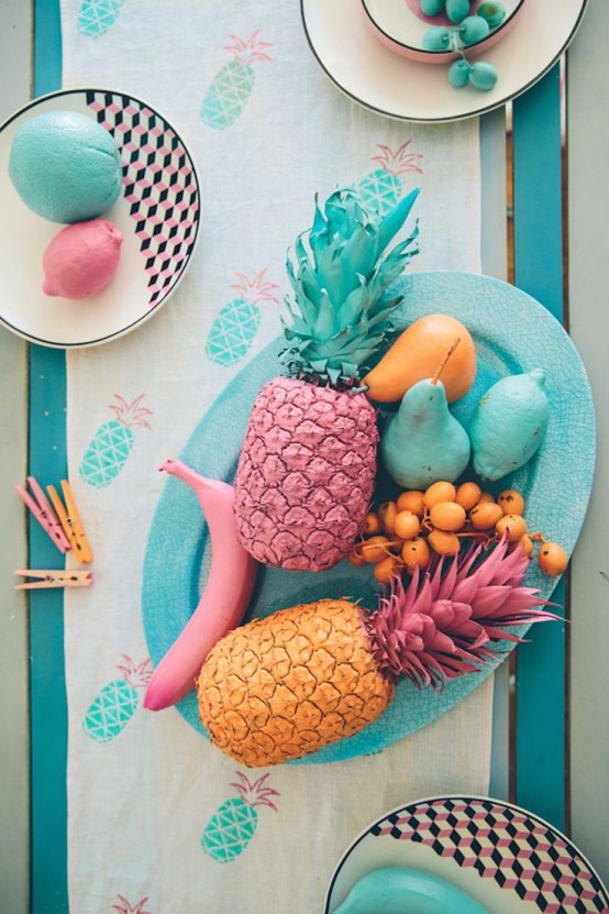 Fruit Print Ideas In Home Decor