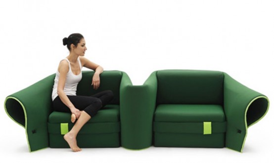 Fully Transformable Sofa